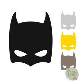 Muurfiguur: Batman masker (M434)