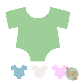 Muurfiguur: Babyromper (M402)