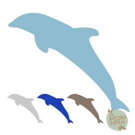 Muurfiguur: Dolfijn (M167)