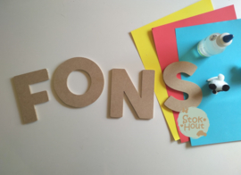 MDF Letters - Lettertype 'Basic'