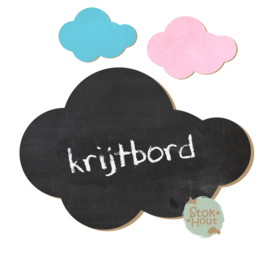 Krijtbord: Wolk (M024) 20-50-75cm