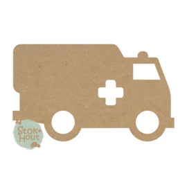 MDF figuur Ambulance (M472)