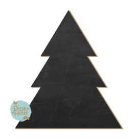 Krijtbord: Kerstboom #1 (M043) 20-50-75cm