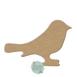 MDF figuur: Vogel Pip style (M094)