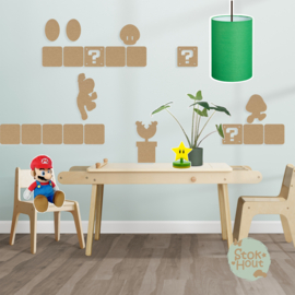 MDF figuren Set Mario level 1 (M533)