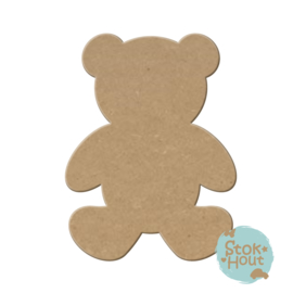gekleurd figuur: Teddybeer (M335)