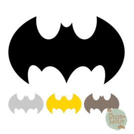 Muurfiguur: Batman logo (M139)