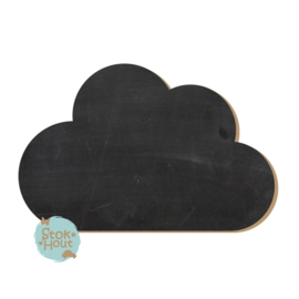 Krijtbord: Wolk (plat) (M023) 20-50-75cm