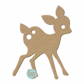 MDF figuur: Bambi #2 (M036)
