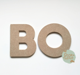 MDF Letters - Lettertype 'Basic'