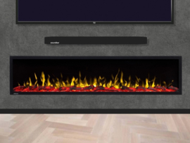 Aflamo Senza Deluxe 183cm - Inbouwhaard zonder verwarming