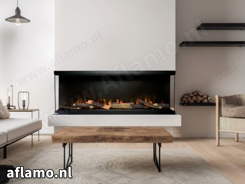 Aflamo Unique Smart 100 NH - Driezijdige haard zonder verwarming