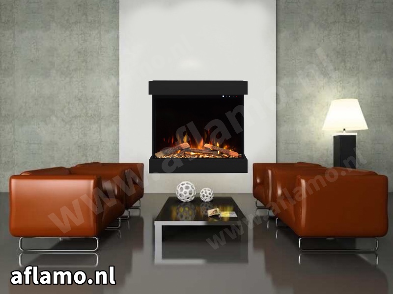 Wandhaard Dame zwart compleet met schouw ombouw