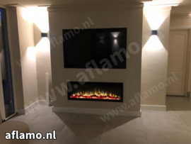 Aflamo Royal 126cm - Electric Built-in Fireplace