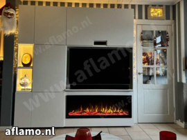 Aflamo Royal 106cm - Electric Built-in Fireplace