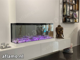 Aflamo SuperB 125cm - Built-in Electric Fireplace
