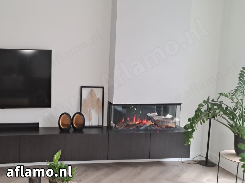 Aflamo SuperB 33 (Deluxe) - Elektrische inbouwhaard 80cm