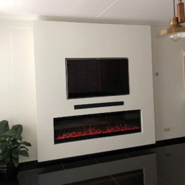 Aflamo Majestic 183cm - Built-in Electric Fireplace