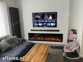 Aflamo Royal 152cm - Electric Built-in Fireplace