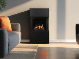 Surround Texel Black + Electric Firebox Tower 46