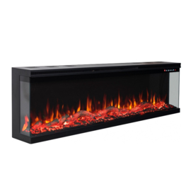 Aflamo Unique 166cm - Electric Built-in Fireplace