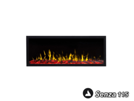 Aflamo Senza Deluxe 115cm - Inbouwhaard zonder verwarming