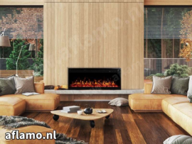 Aflamo Royal 3D Highline 100 x 48cm - Elektrische inbouwhaard