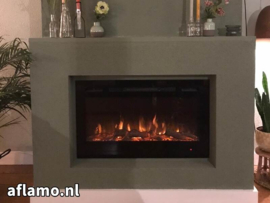 Aflamo Majestic 92cm - Electric Built-in Fireplace