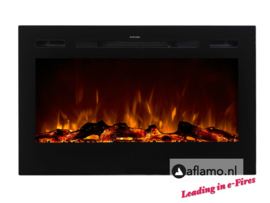 Aflamo Majestic 114cm - Wall Hanging Electric Fireplace