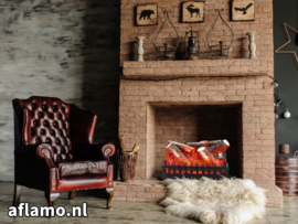 Aflamo Logset - Freestanding electric fireplace