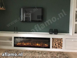 Aflamo Royal 152cm - Electric Built-in Fireplace