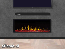 Senza 50 Cinewall haard 127cm