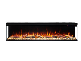 Aflamo Unique 72 - 3-Sided electric fireplace