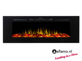 Aflamo Majestic 165cm - Wall Hanging Electric Fireplace