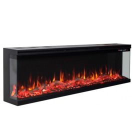 Aflamo Unique 182cm - Electric Built-in Fireplace