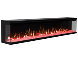 Aflamo Unique 100 - 3-Sided electric fireplace