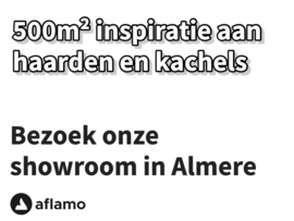 Showroom met Aflamo elektrische haarden