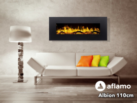 Aflamo Albion 42 - Wall Hanging Electric Fireplace