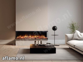 Aflamo Unique Smart 120 - Three sided electric fireplace