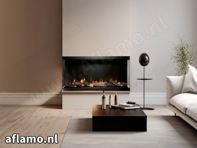 Aflamo Unique Smart 80 NH - Driezijdige haard zonder verwarming