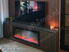 Aflamo Royal 106cm - Electric Built-in Fireplace