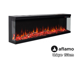 Aflamo Unique 60 - 3-Sided electric fireplace