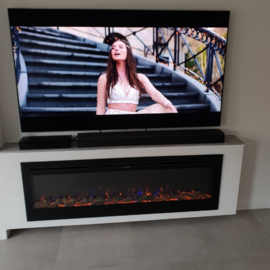 Aflamo Majestic 128cm - Built-in Electric Fireplace