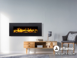 Aflamo Albion 42 - Wall Hanging Electric Fireplace