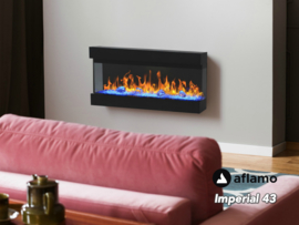 Aflamo Imperial 110cm - Elektrische wandhaard