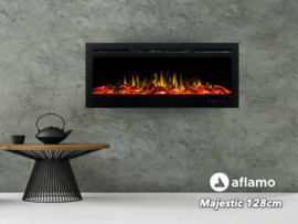 Aflamo Majestic 128 - Elektrische wandhaard