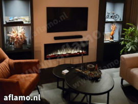 Aflamo Royal 126cm - Electric Built-in Fireplace