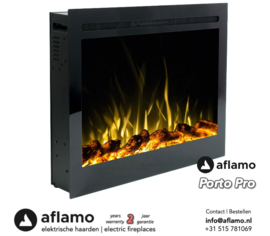 Aflamo Porto Pro - Electric insert firebox