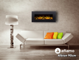 Aflamo Albion 90cm - Elektrische Wandhaard