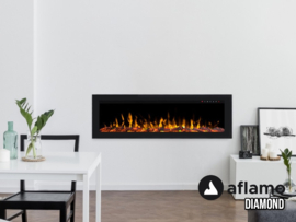 Aflamo Diamond 127cm - Electric Built-in Fireplace